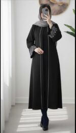 مانتو عبا بلند زنانه عیدانه جدید 4792